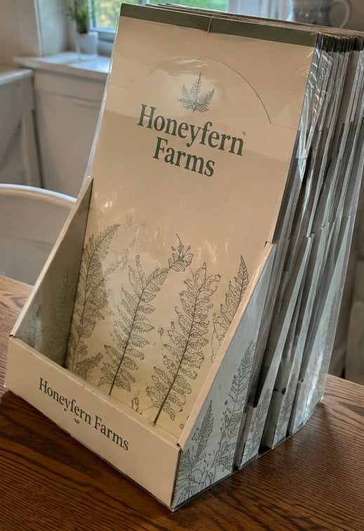 Custom display boxes — customer photo