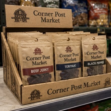Customized display boxes for convenience and grocery