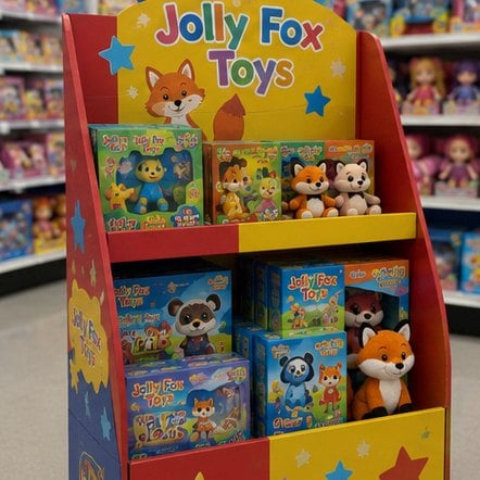 Customized display boxes for toys and seasonal